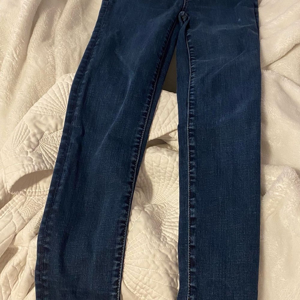 American Eagle Outfitters Women’s Dark Blue Skinny Jeans Size 00